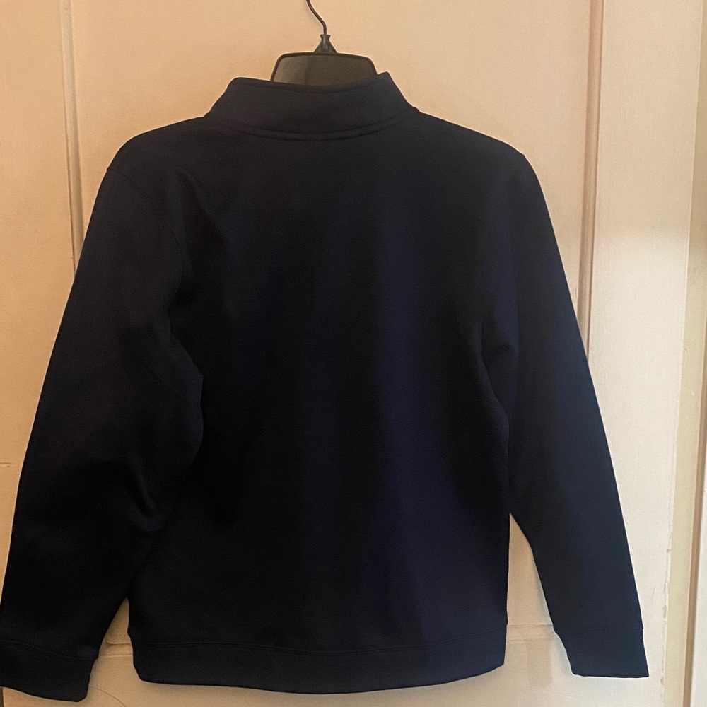 Nike Dark Blue Quarter-Zip Sweatshirt - Picture 2 of 3